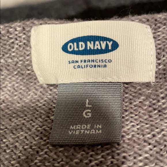 Grey v-neck sweater - Picture 3 of 3